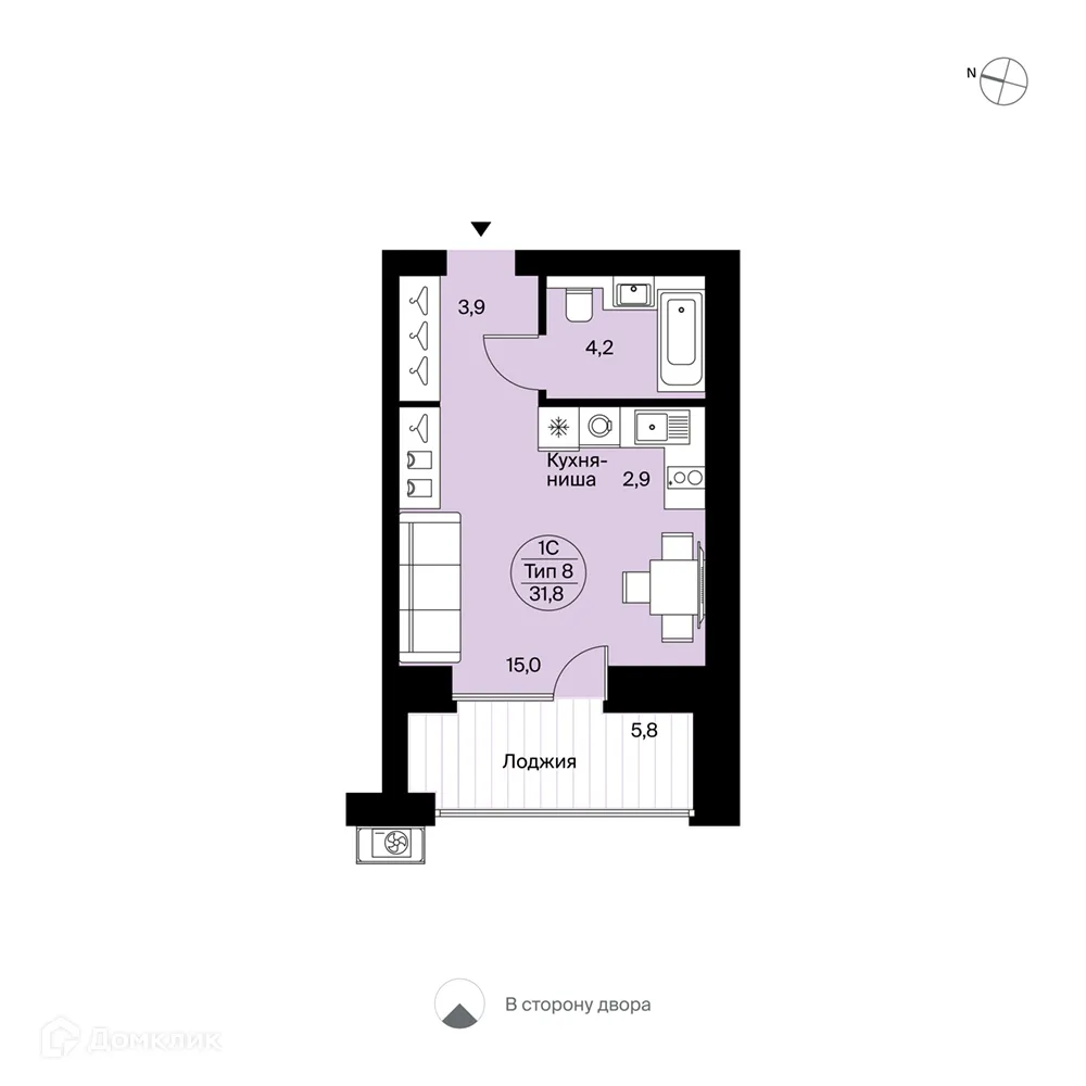 Фото квартиры в ЖК Планета-9