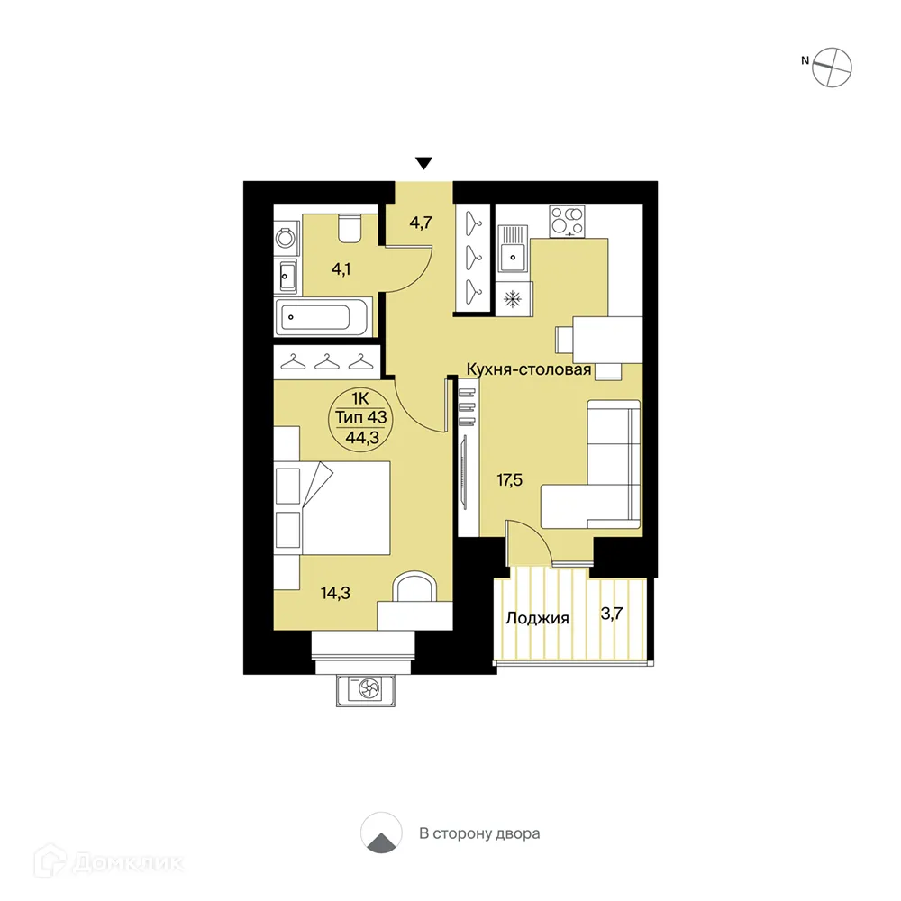 Фото квартиры в ЖК Планета-9