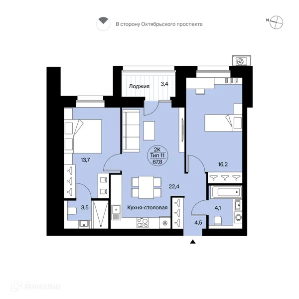 Квартира в ЖК Планета-9