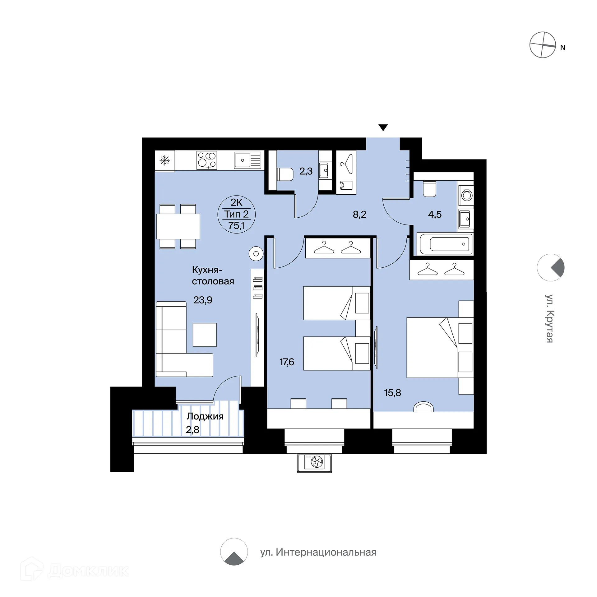 Фото квартиры в ЖК Символ