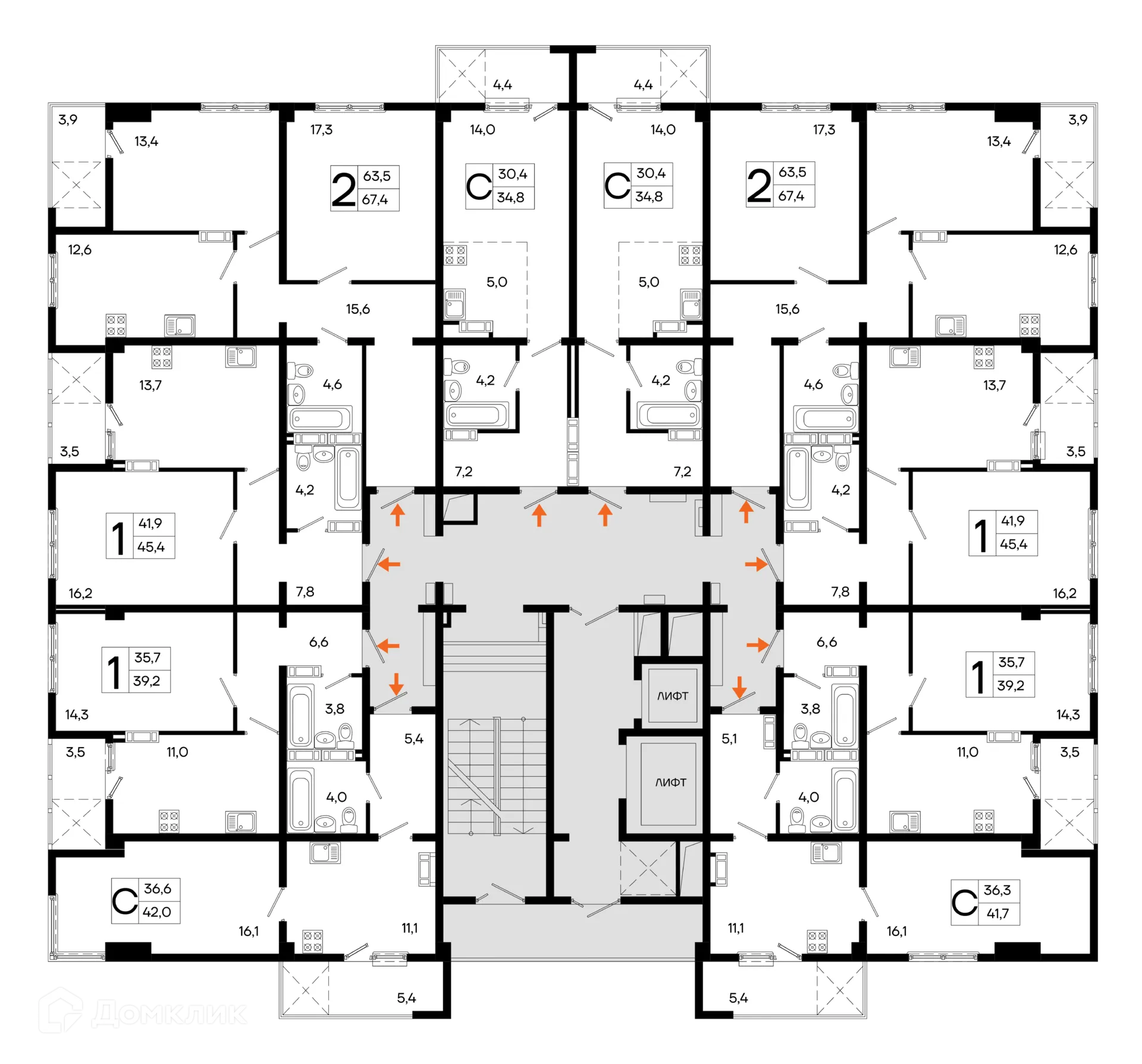 Фото квартиры в ЖК Поэма