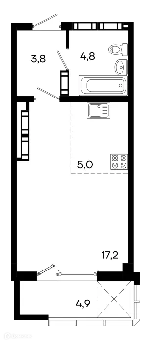 Фото квартиры в ЖК Клубный дом Моне