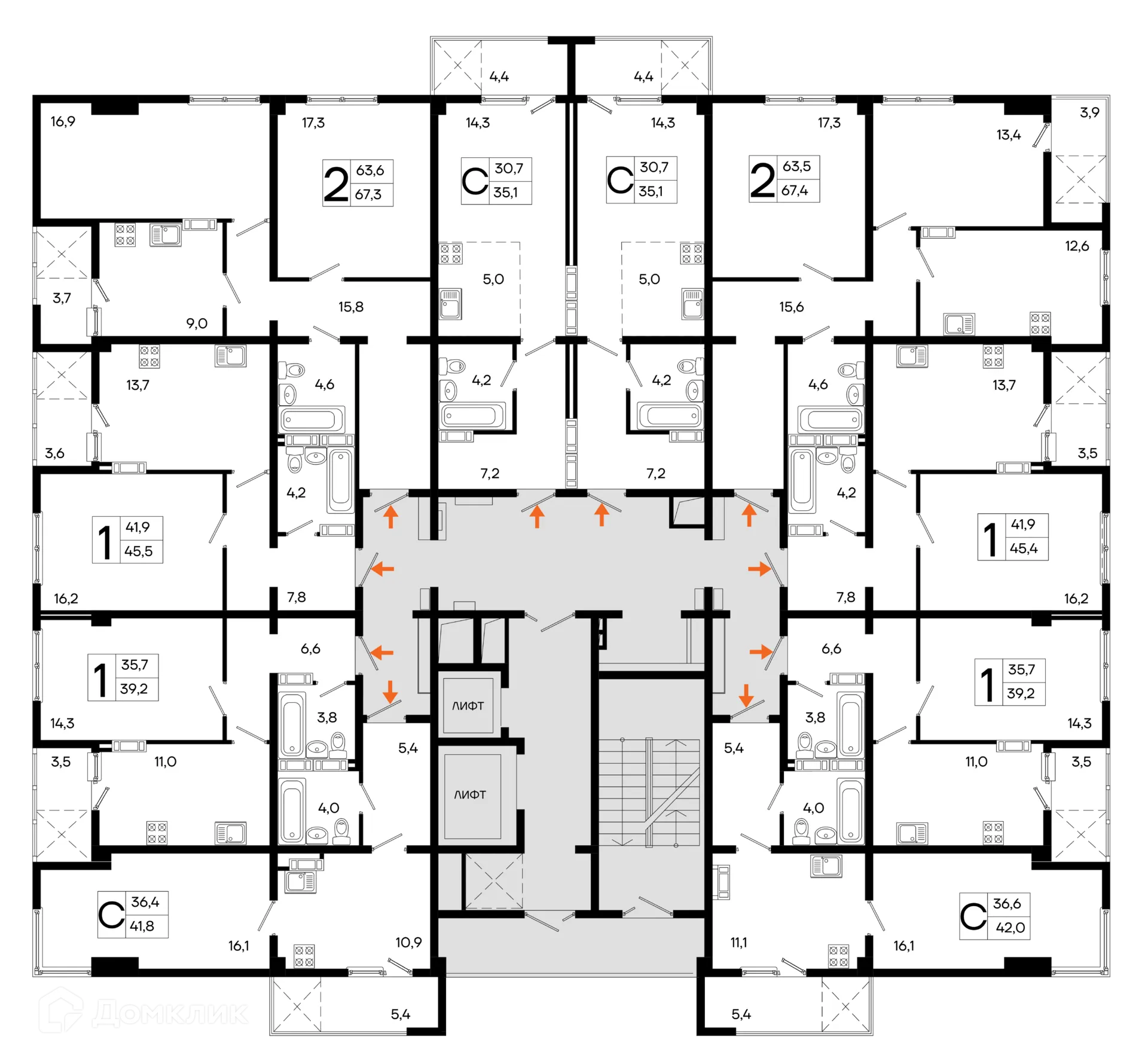 Фото квартиры в ЖК Поэма