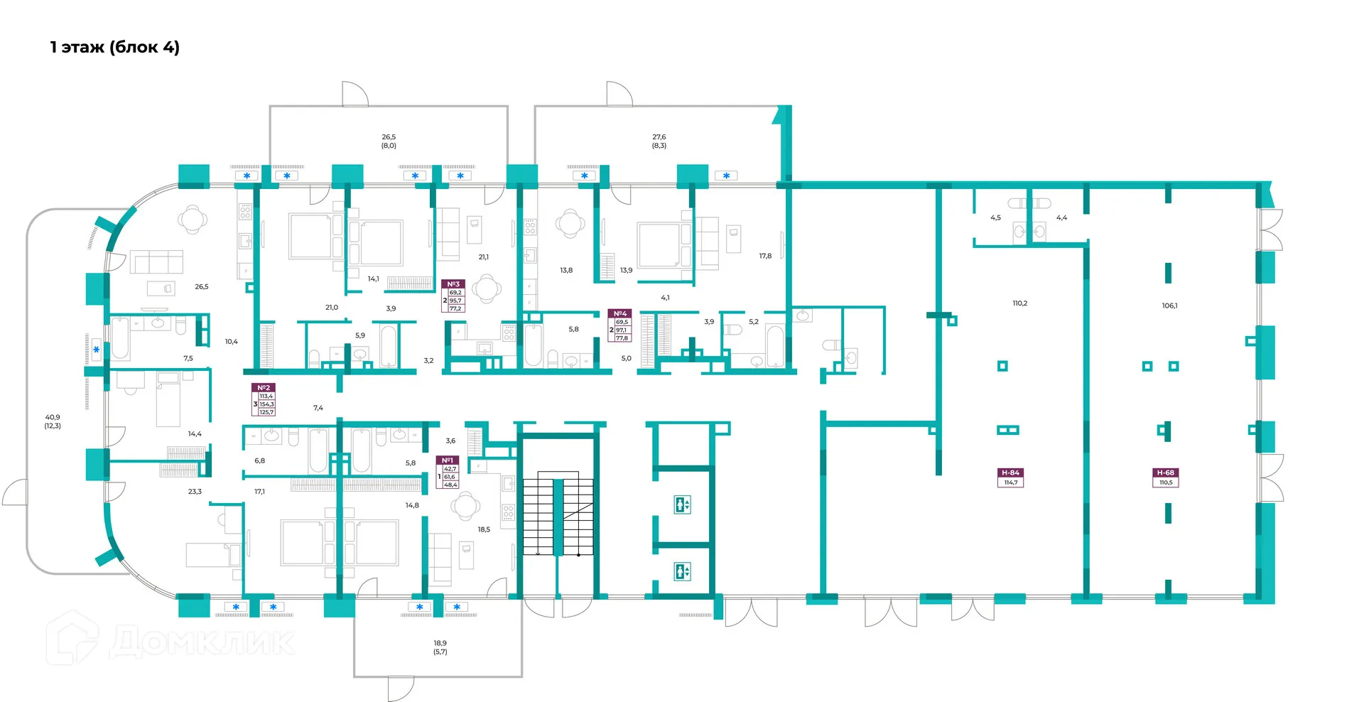 Фото квартиры в ЖК ОМЕГА