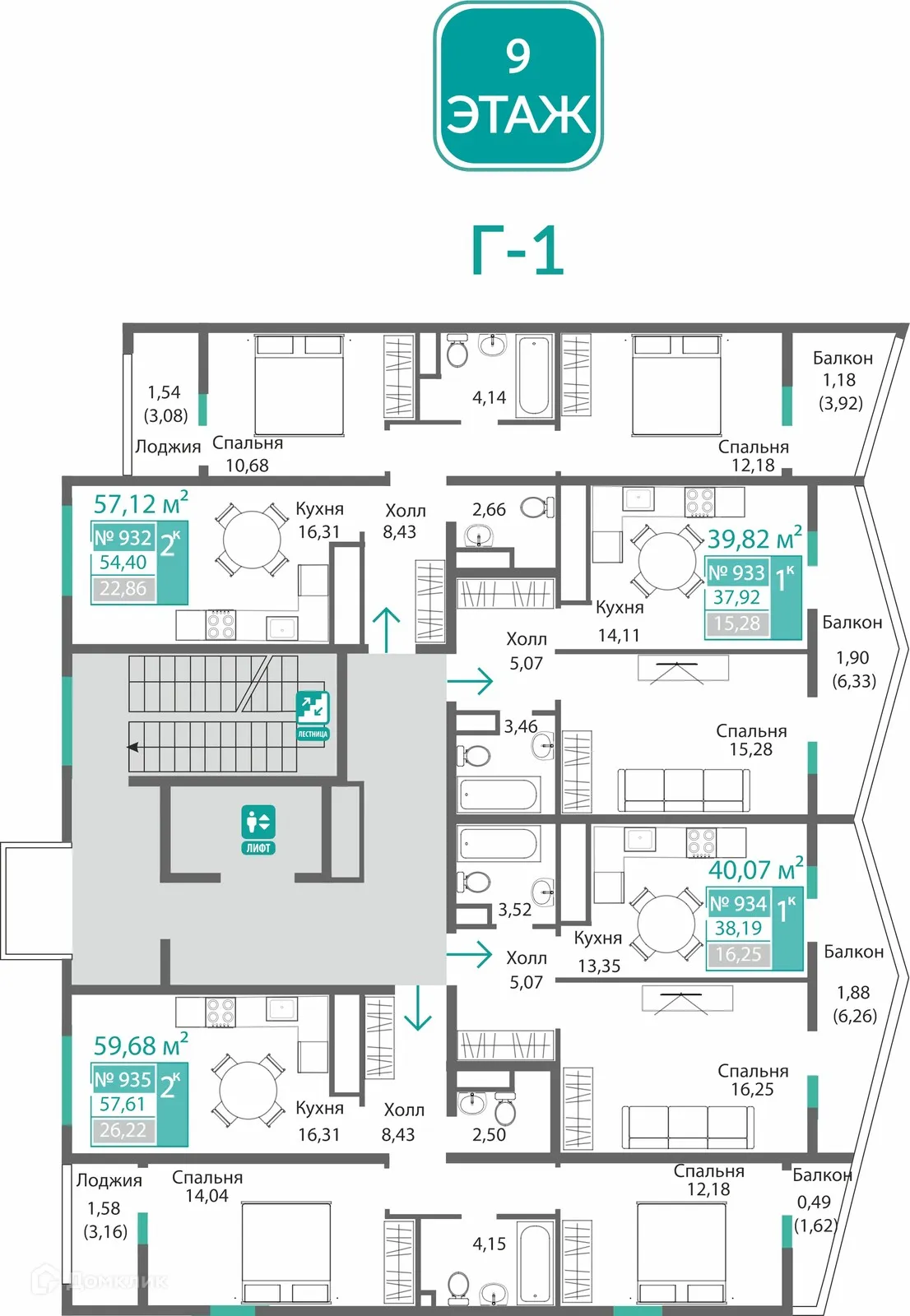 Фото квартиры в ЖК БАРБАРИС