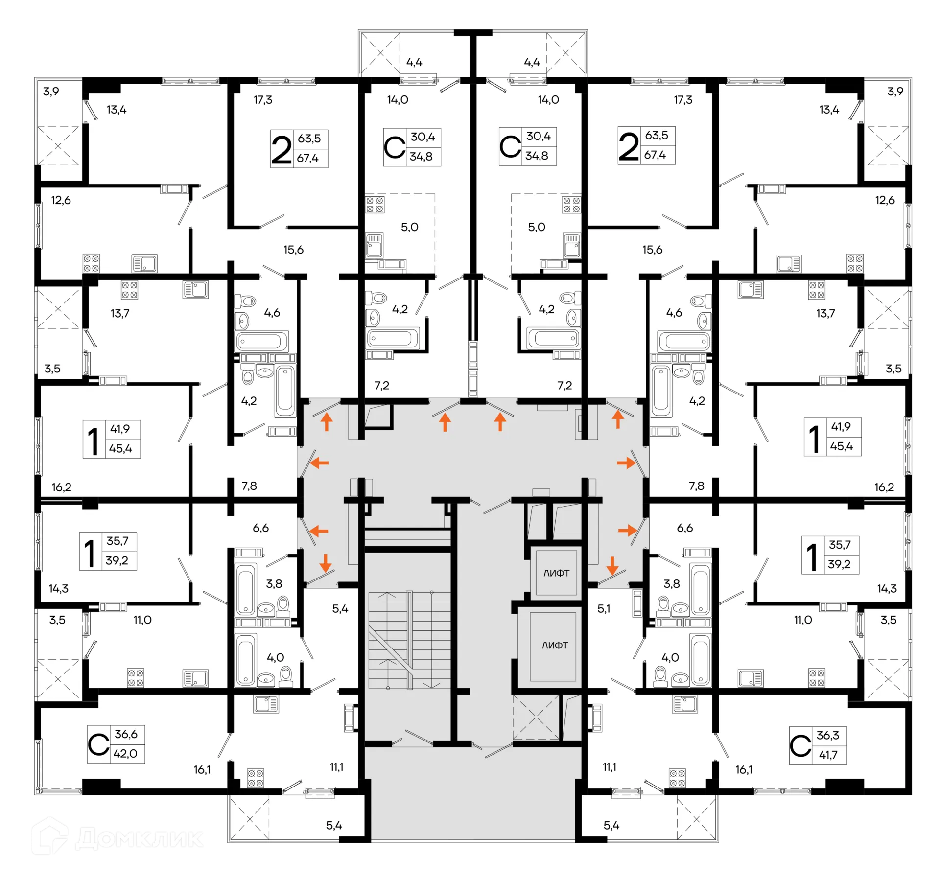 Фото квартиры в ЖК Поэма