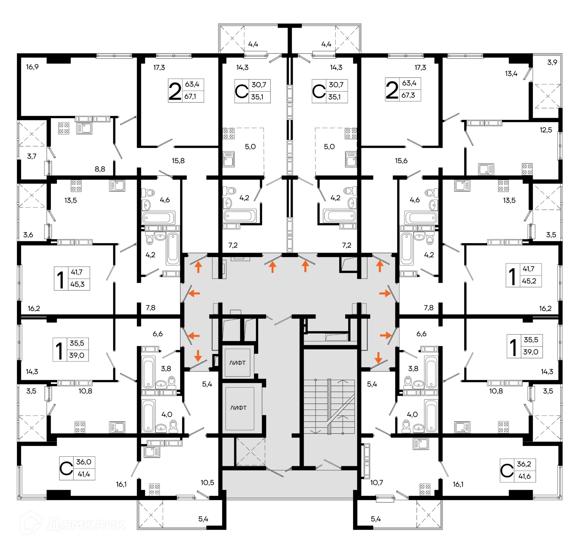 Фото квартиры в ЖК Поэма