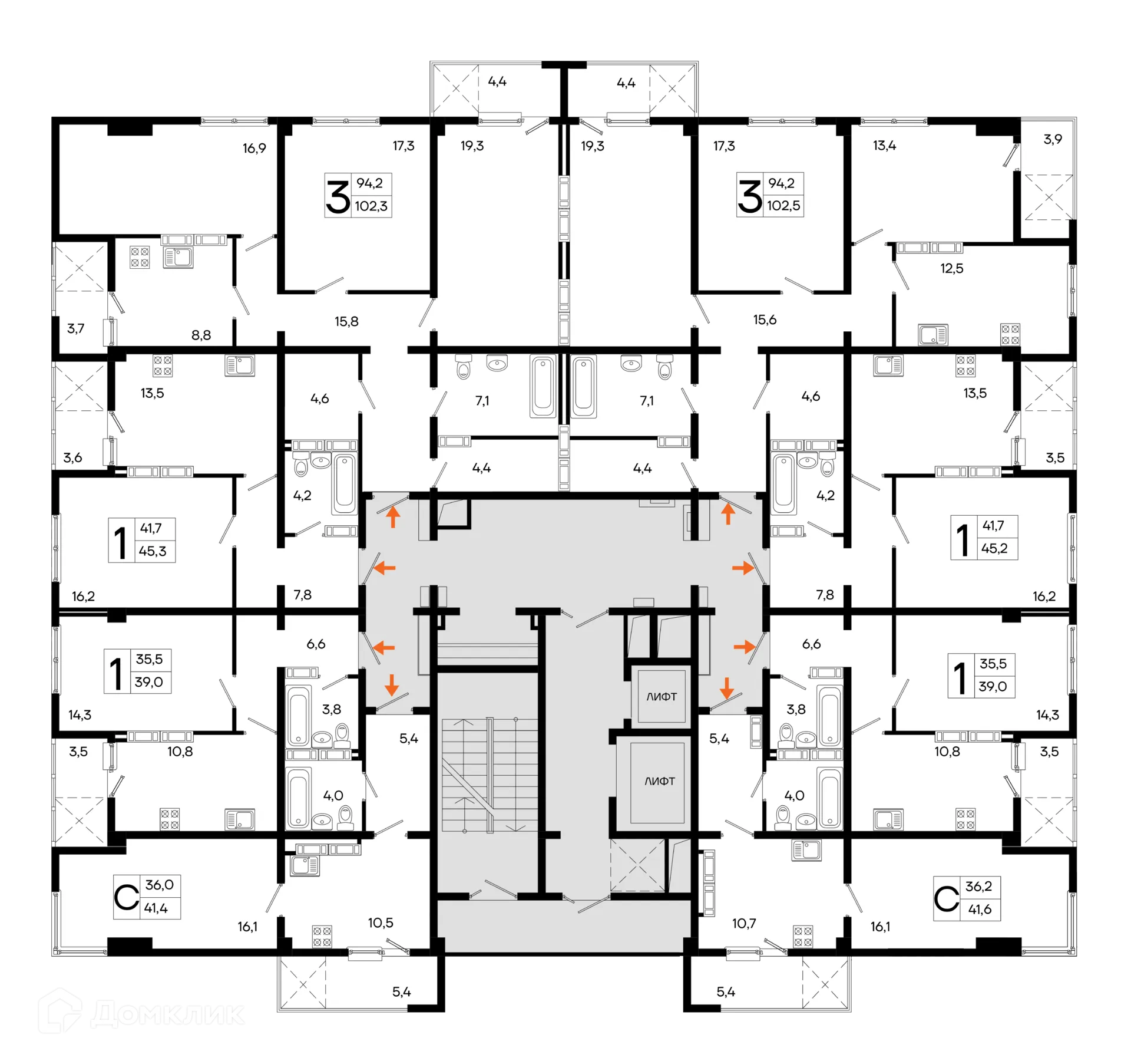 Фото квартиры в ЖК Поэма