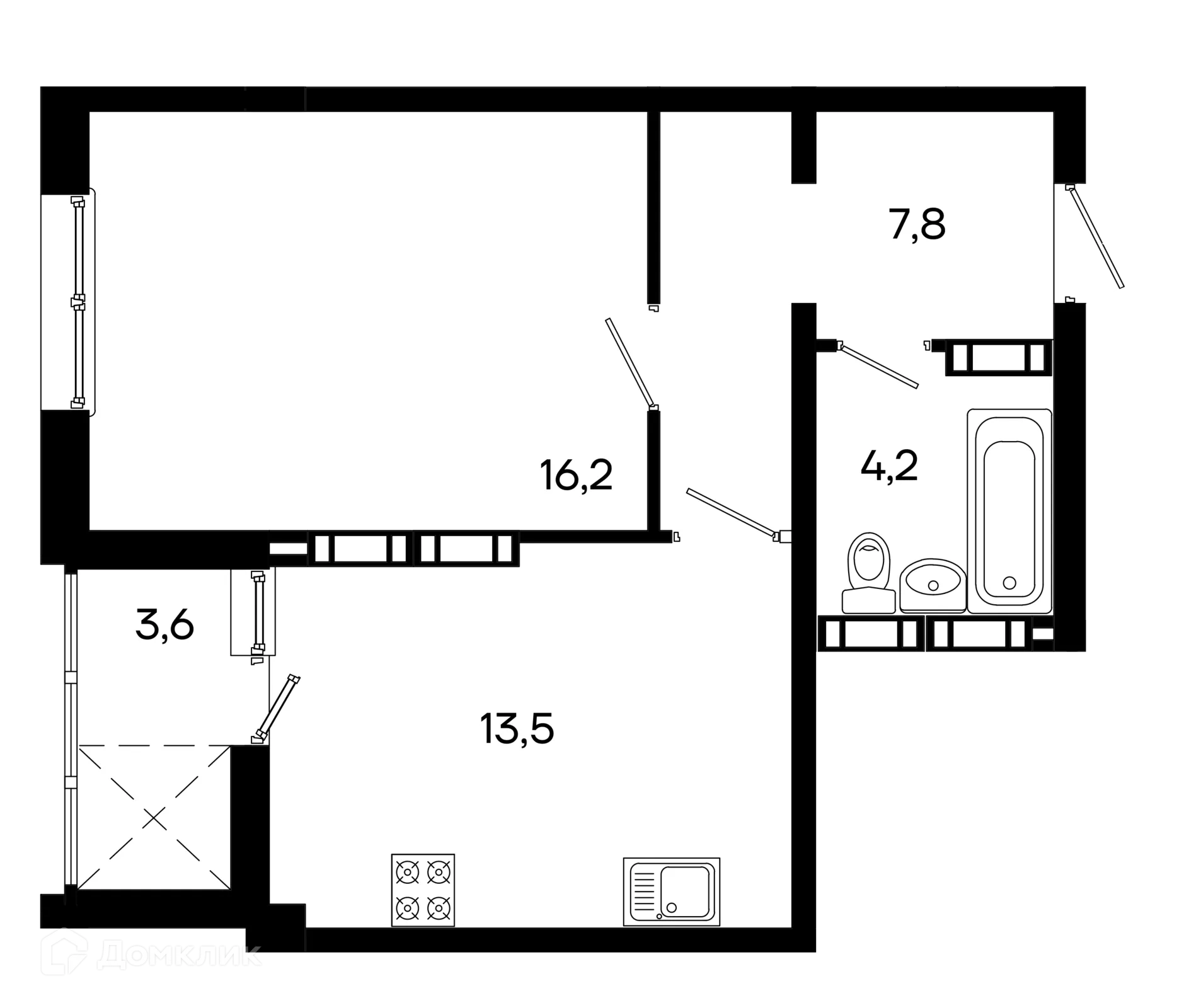 Фото квартиры в ЖК Клубный дом Моне
