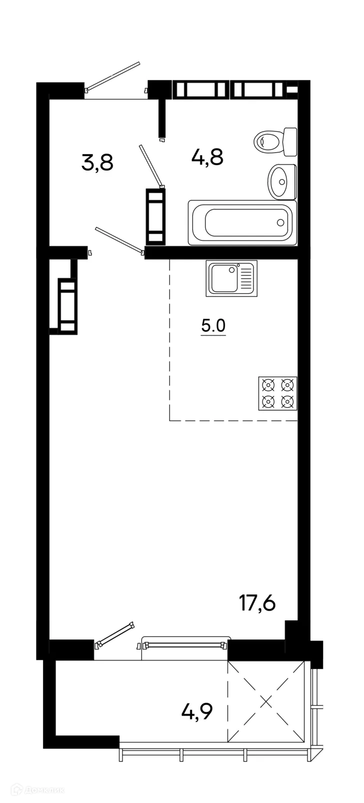 Фото квартиры в ЖК Клубный дом Моне
