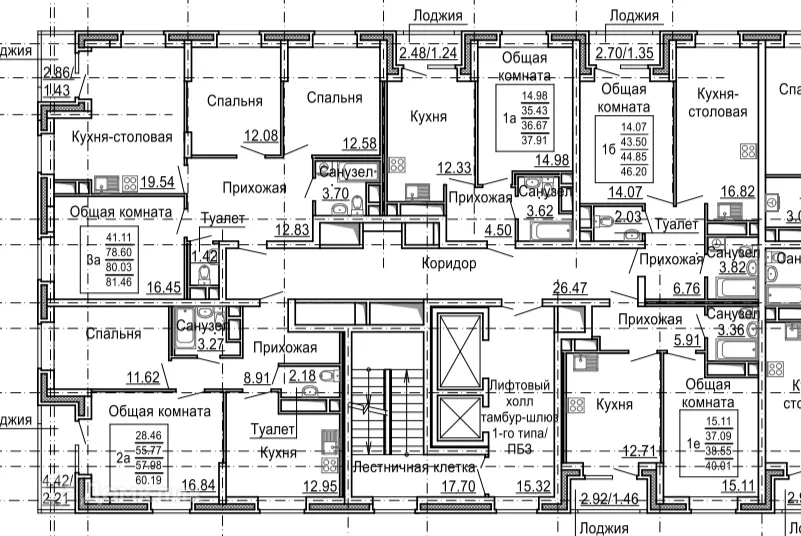 Фото квартиры в ЖК Дубовый парк