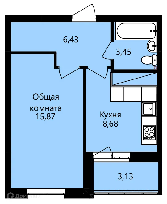 Фото квартиры в ЖК Гармония