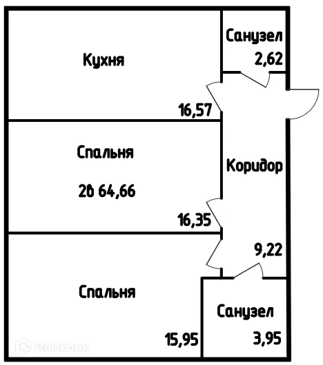 Фото квартиры в ЖК ПРОСПЕКТ