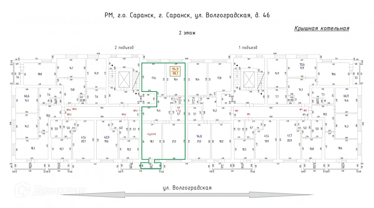 Фото квартиры в ЖК Набережный