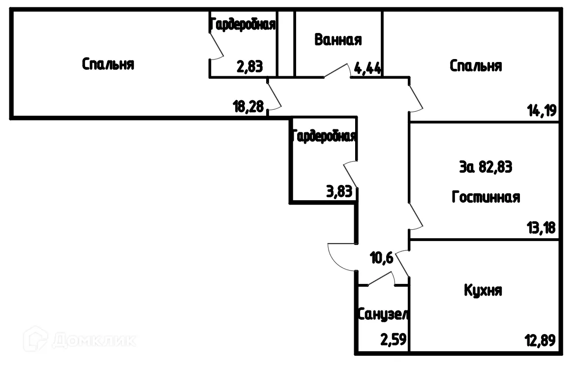 Фото квартиры в ЖК ПРОСПЕКТ