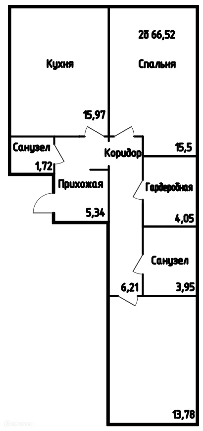 Фото квартиры в ЖК ПРОСПЕКТ