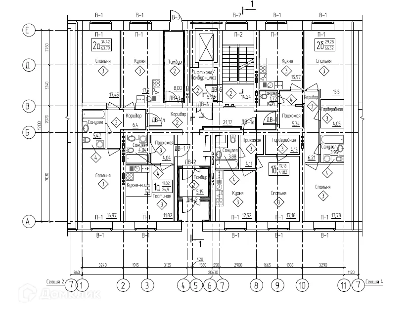 Фото квартиры в ЖК ПРОСПЕКТ