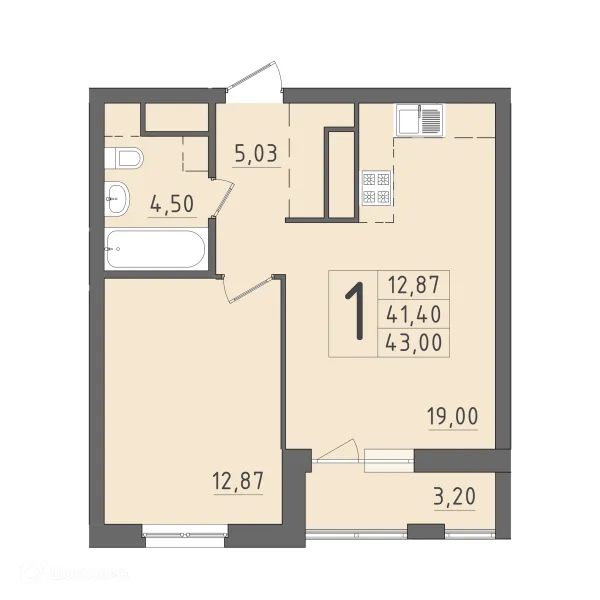 1 комн. квартиры в Саранске новостройки