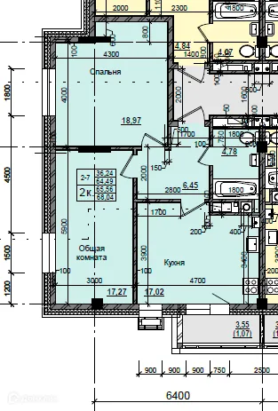 Фото квартиры в ЖК по пр-ту Михаила Николаева