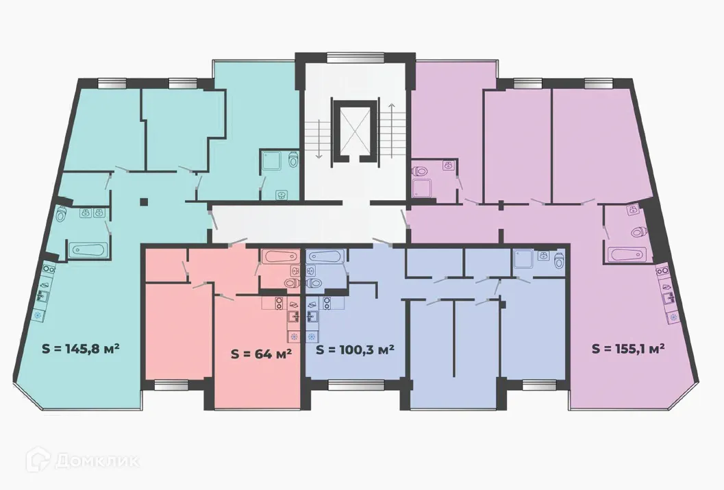 Фото квартиры в ЖК Новый горизонт