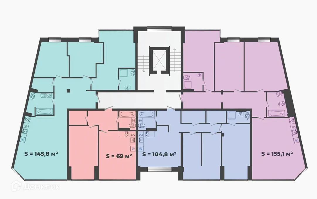 Фото квартиры в ЖК Новый горизонт