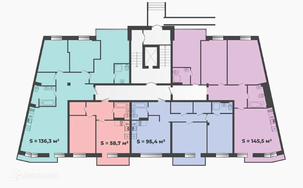 Фото квартиры в ЖК Новый горизонт