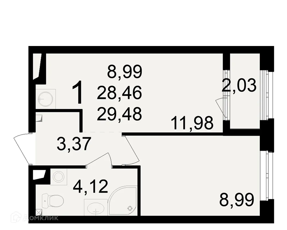 Фото квартиры в ЖК Макроквартал "Свобода"
