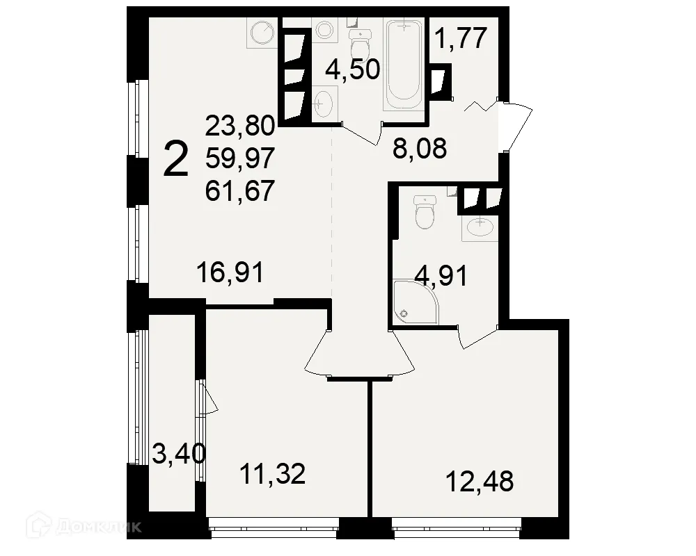 Фото квартиры в ЖК Макроквартал "Свобода"