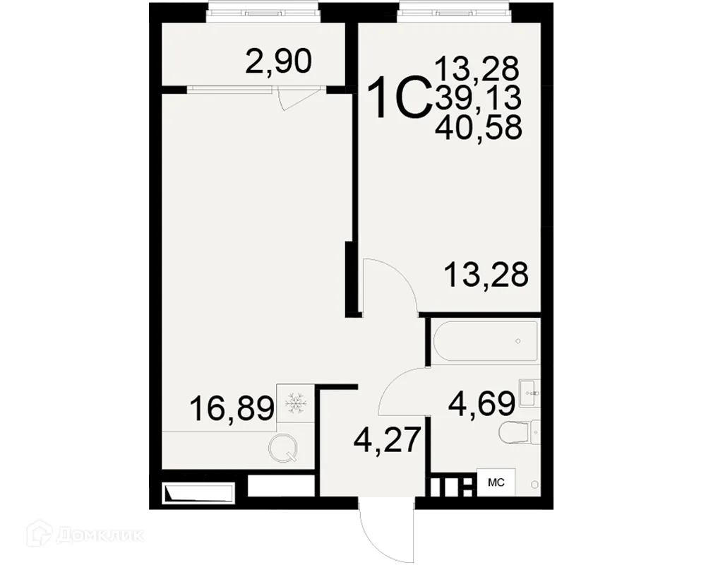 Фото квартиры в ЖК Радости жизни