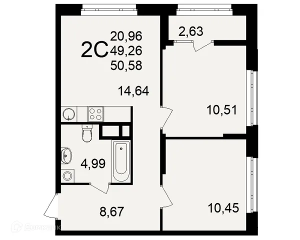 Квартира в ЖК Аура