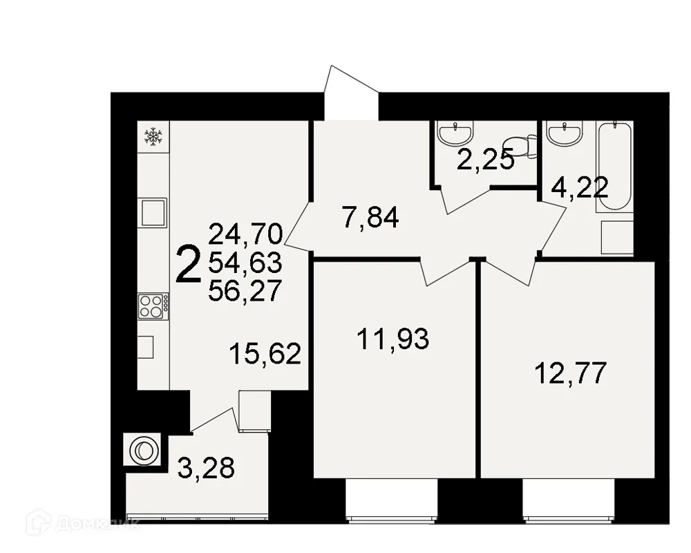 Фото квартиры в ЖК Видный