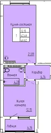 Фото квартиры в ЖК Green Town (Грин Таун)
