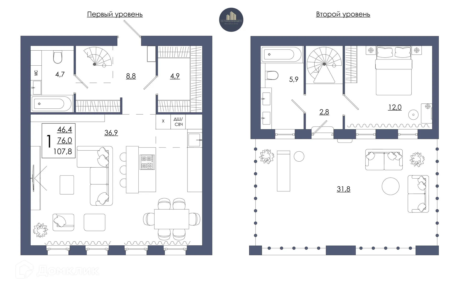 Фото квартиры в ЖК МАСТЕР и МАРГАРИТА