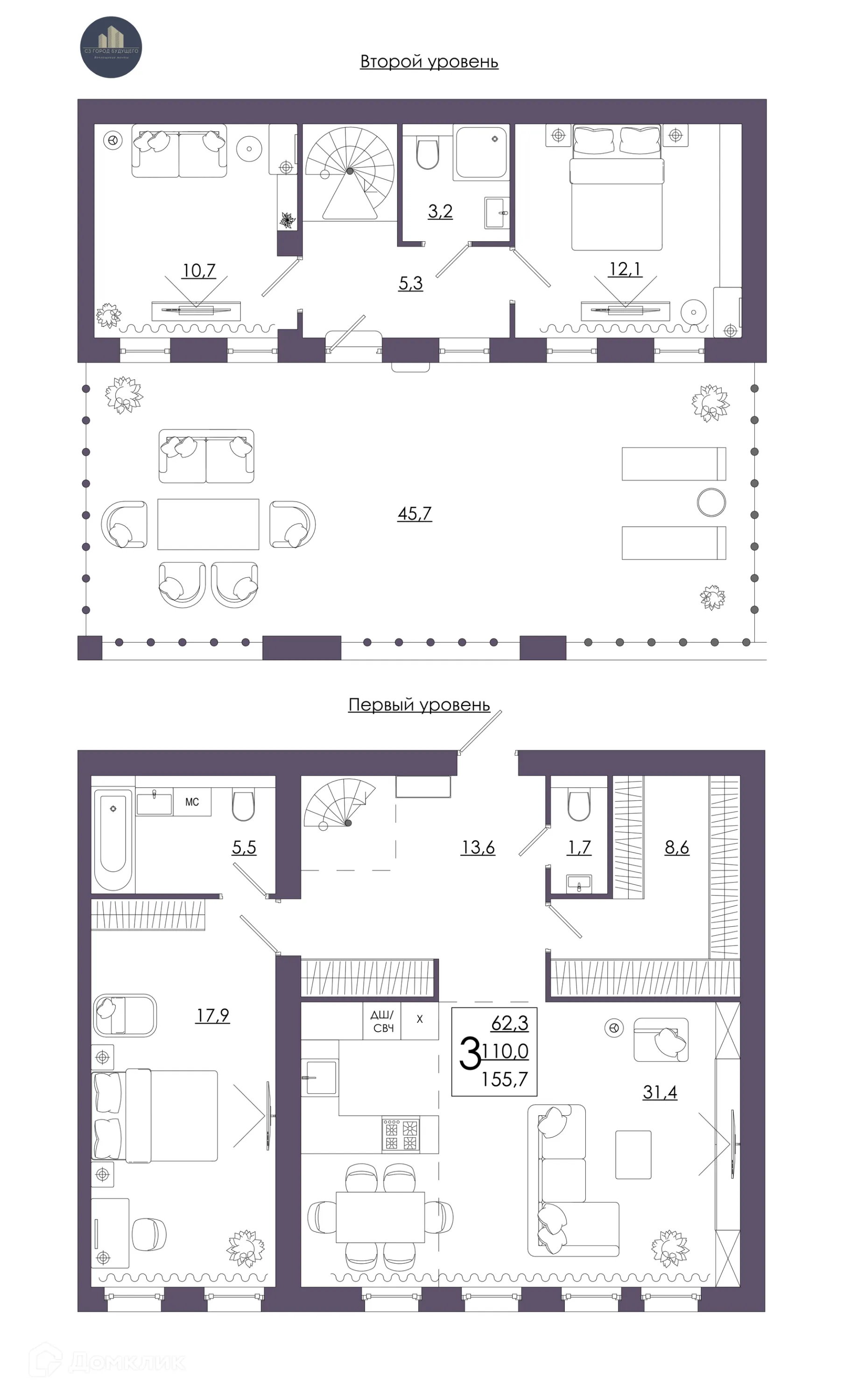Фото квартиры в ЖК МАСТЕР и МАРГАРИТА