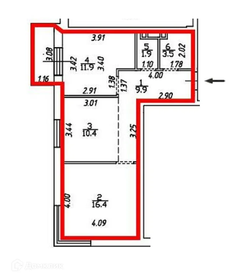 Фото квартиры в ЖК Соловьиная роща