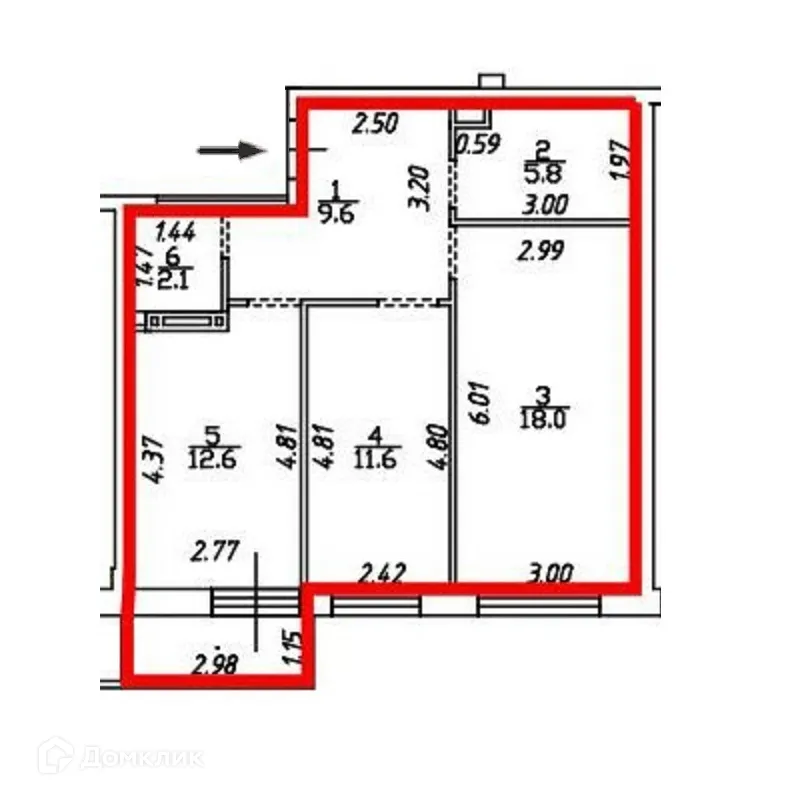 Фото квартиры в ЖК Соловьиная роща