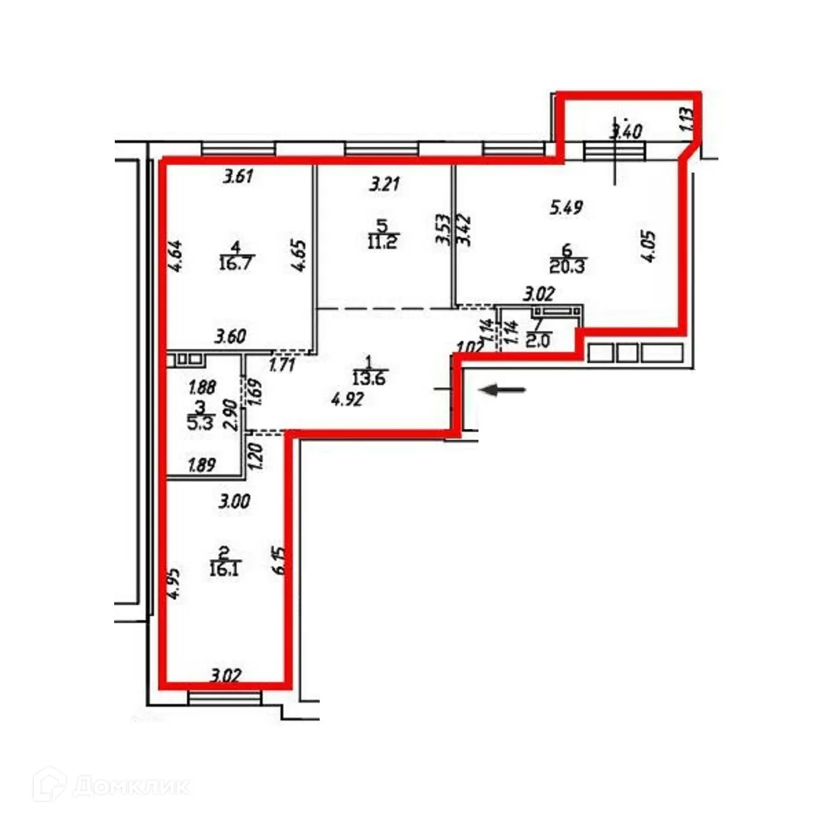 Фото квартиры в ЖК Соловьиная роща