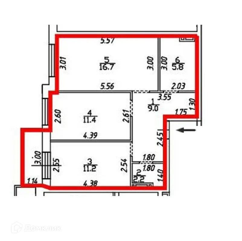 Фото квартиры в ЖК Соловьиная роща