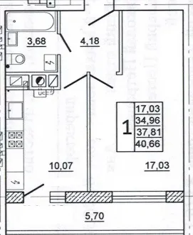 Фото квартиры в ЖК Дом по ул Нахимова