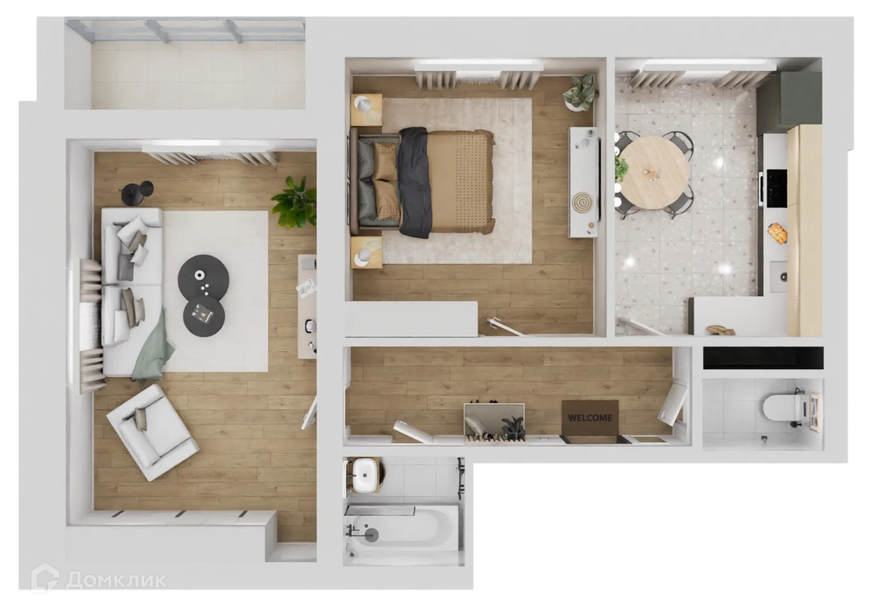 Фото квартиры в ЖК Патриот