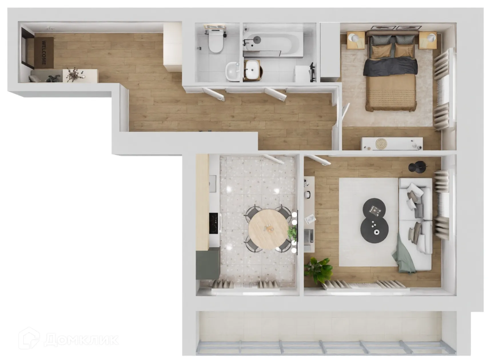 Фото квартиры в ЖК Патриот