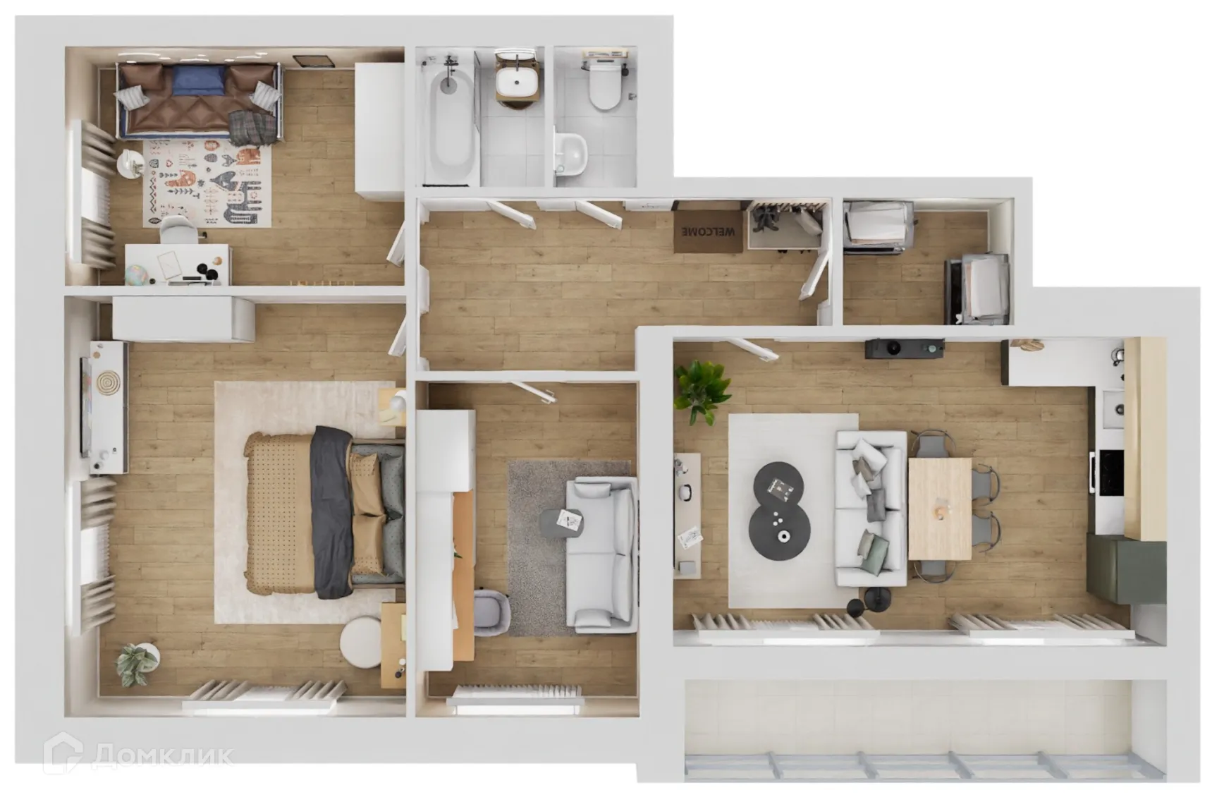 Фото квартиры в ЖК Патриот