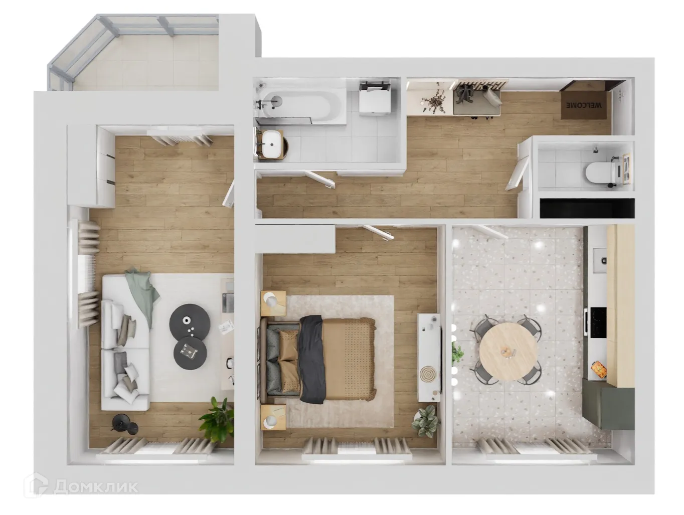 Фото квартиры в ЖК Патриот