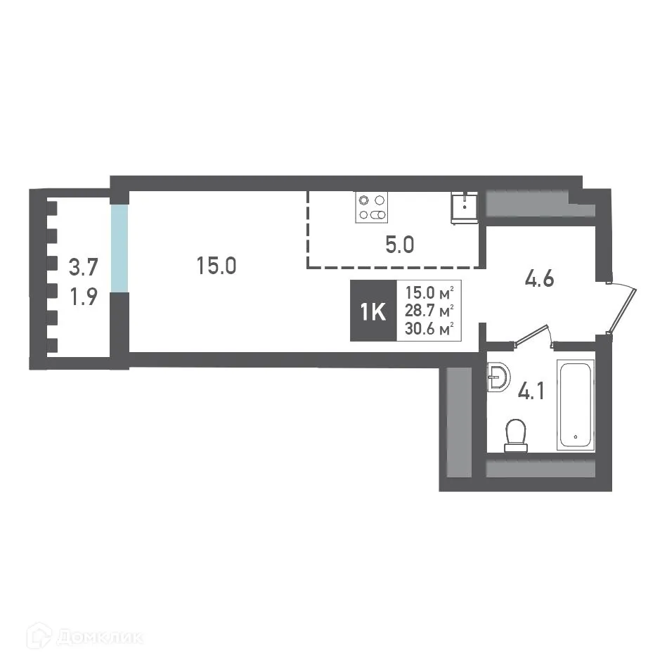 Фото квартиры в ЖК Никольский