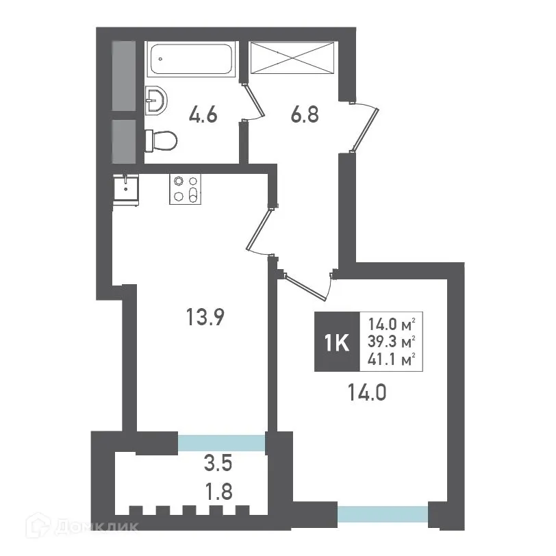Фото квартиры в ЖК Никольский