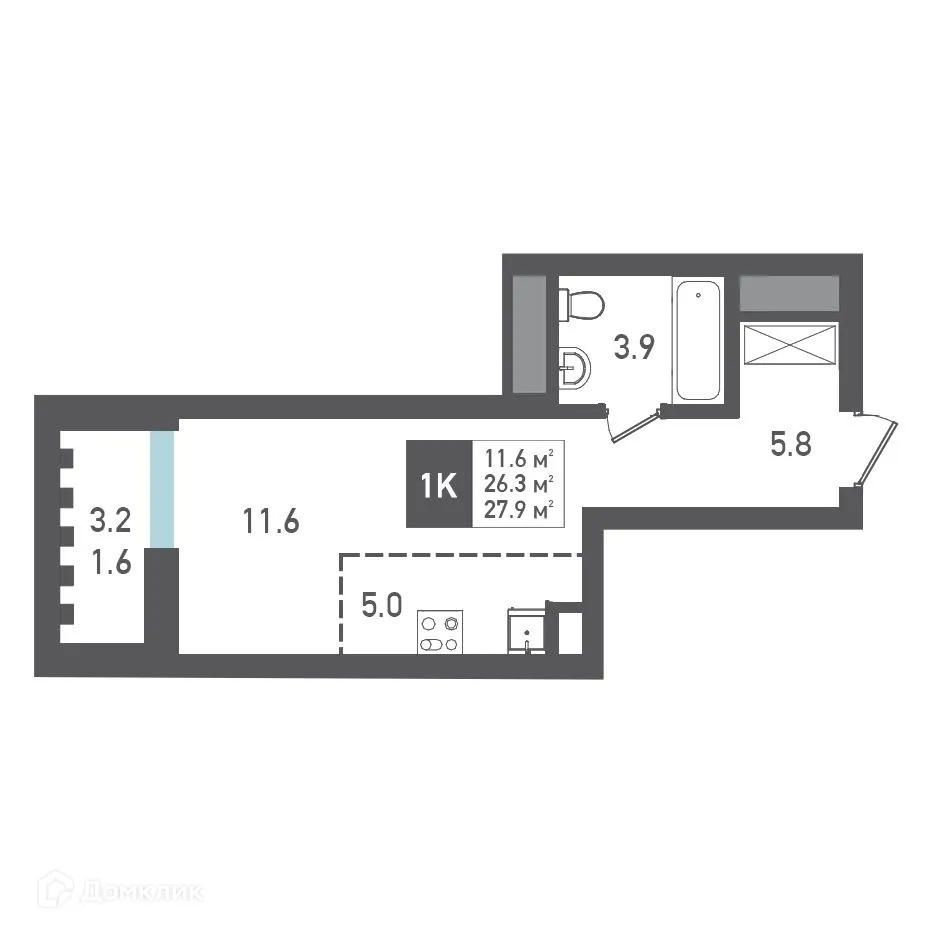 Фото квартиры в ЖК Никольский
