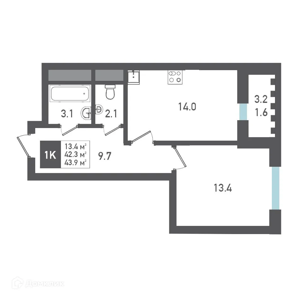 Фото квартиры в ЖК Никольский