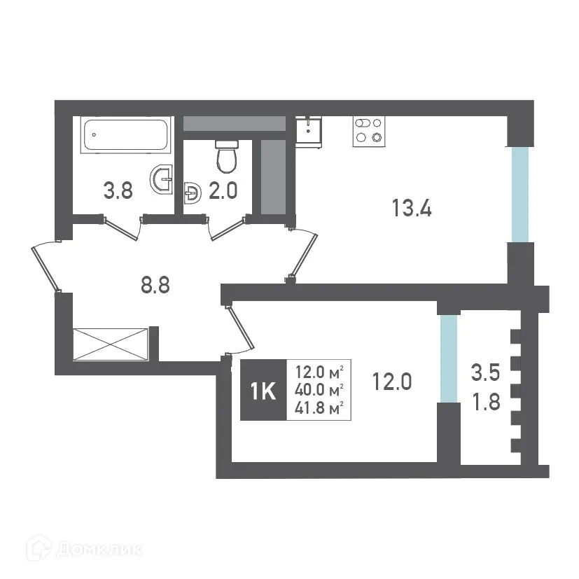 Фото квартиры в ЖК Никольский