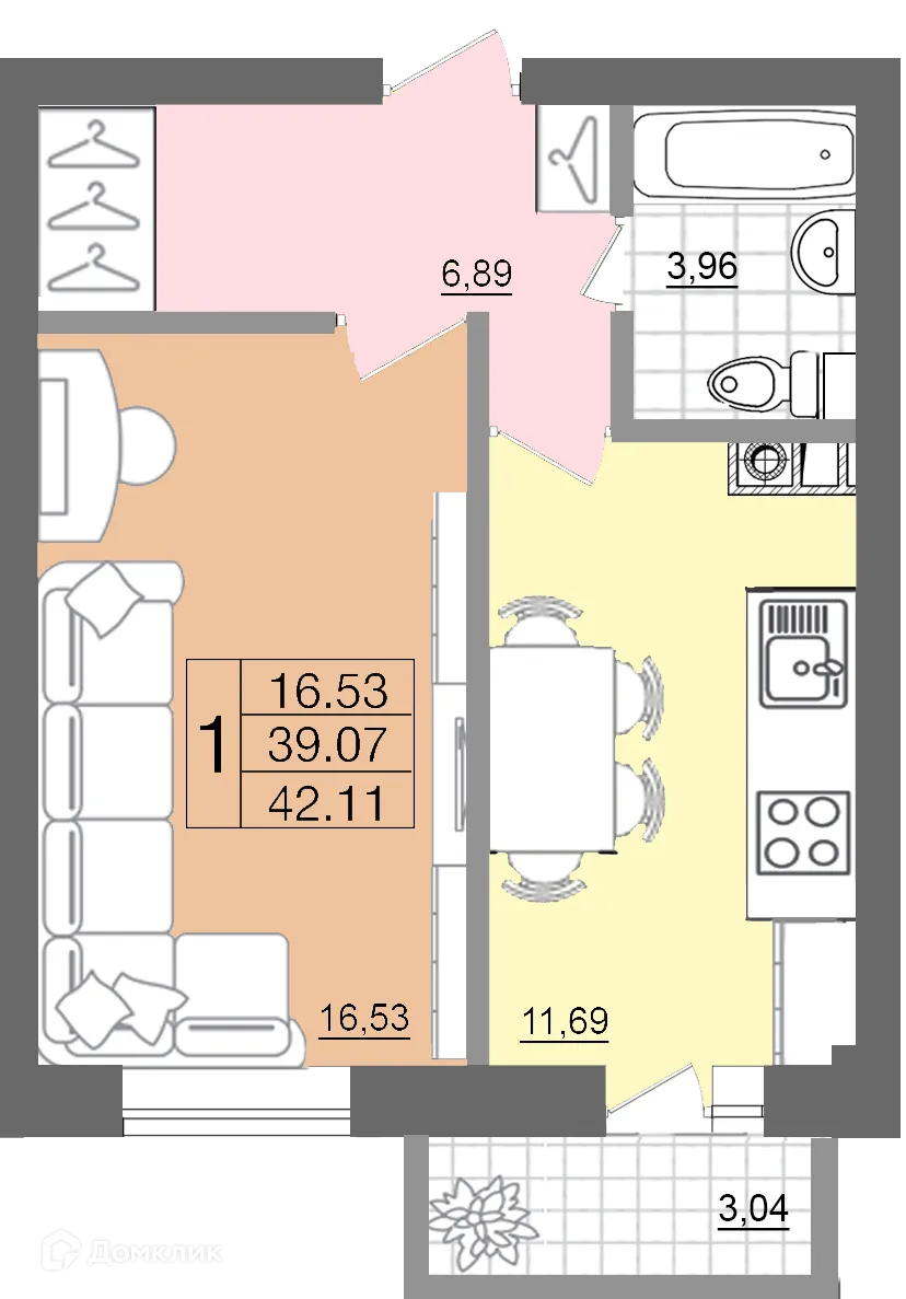Фото квартиры в ЖК "Европейский"