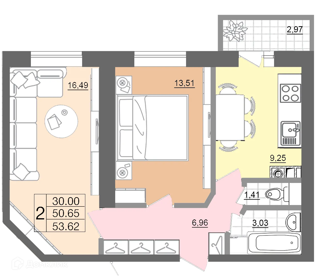 Фото квартиры в ЖК "Европейский"